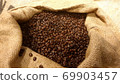 咖啡豆特寫 69903457