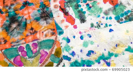 Acrylic Brush Paint. Vivid Dirty Art Artistic.  69905023