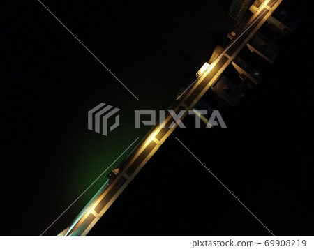 Drone aerial view 69908219