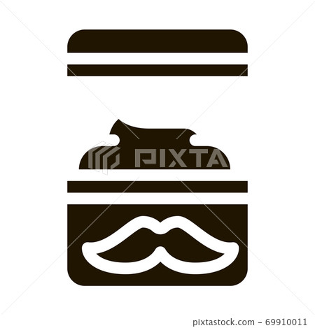 Shaving Cream Container Icon Illustration Shaving Cream Container Icon Illustration 69910011