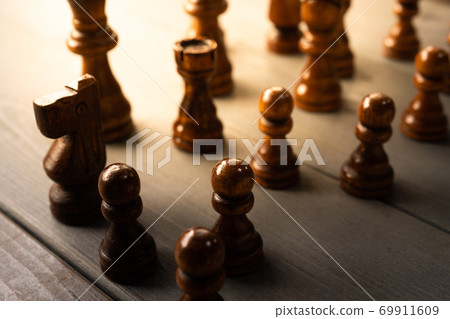 Chess piece Sunset (sunlight) 69911609