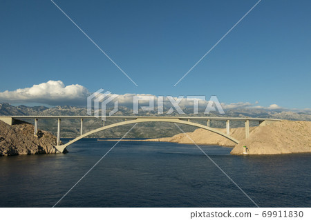 Bridge to the island of Pag Bridge to the island of Pag 69911830