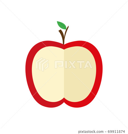 Apple cut icon Apple cut icon 69911874