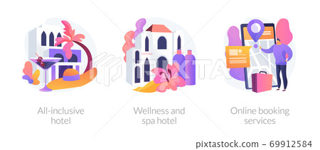 Luxury hotels abstract metaphors 69912584