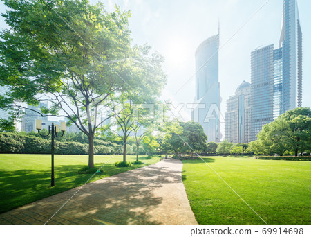 Green Space, Lujiazui Central, Shanghai, China 69914698
