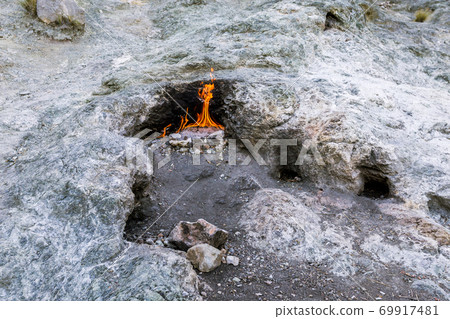 Yanartas burning stones Yanartas burning stones 69917481