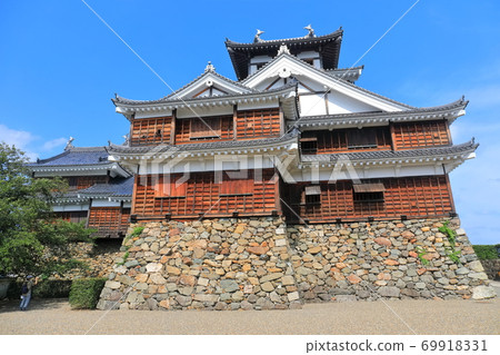 [Kyoto Prefecture] Fukuchiyama Castle under sunny weather 69918331