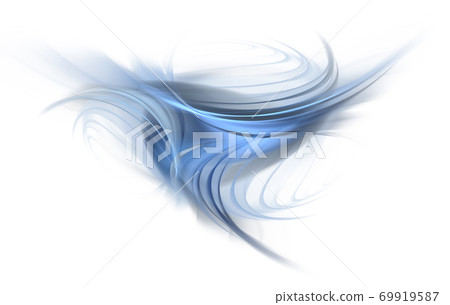Abstract Blue 69919587