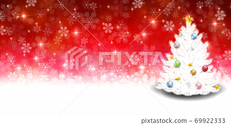 聖誕節雪冬天背景 69922333