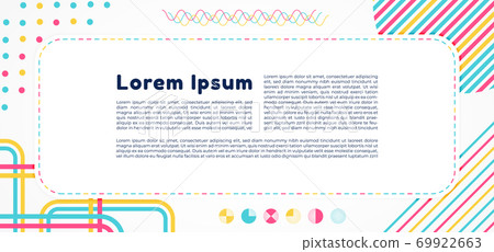 Geometric shape background abstract colorful concept frame overlap style Geometric shape background abstract colorful concept frame overlap style 69922663
