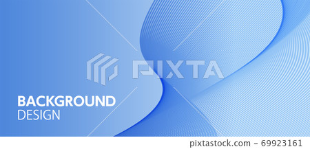 Background illustrations: abstracts, curves, geometric patterns, curves, soundwaves 69923161