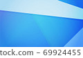 Blue simple background with shapes 69924455