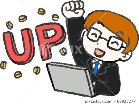 Stock Investment Asset Management Profitable FX Office Worker Businessman Stock Investment Asset Management Profitable FX Office Worker Businessman 69925277