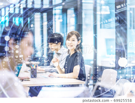 共享辦公室中的業務場景 69925558