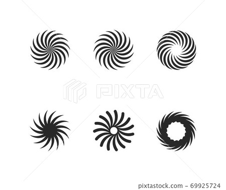 Business logo, vortex, spiral icon vector Business logo, vortex, spiral icon vector 69925724