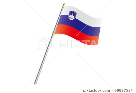 Flag of the New World 2: 3 Ver Gradation Wave Pole Slovenia 69927554
