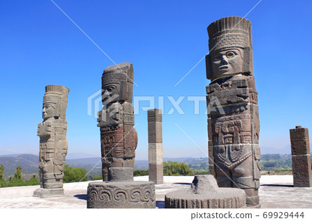 Toltec Atlantes, Tula de Allende, Hidalgo state, Mexico Toltec Atlantes, Tula de Allende, Hidalgo state, Mexico 69929444