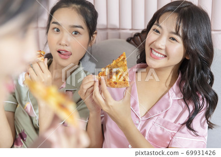 Woman lifestyle pajamas 69931426