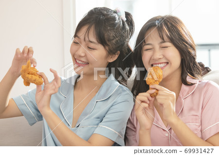 Woman lifestyle pajamas Woman lifestyle pajamas 69931427