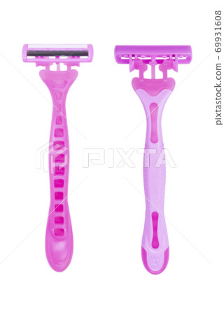 Pink shaver razor Pink shaver razor 69931608