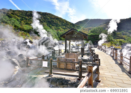 長崎縣雲仙地獄雲仙溫泉雲仙市 長崎縣雲仙地獄雲仙溫泉雲仙市 69931891