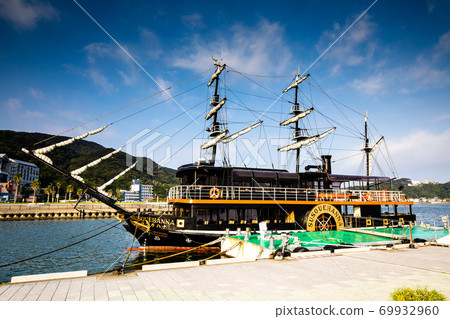 Shimoda Izu Cruise Sasuke Hanamaru Pleasure Boat Kurofune 69932960
