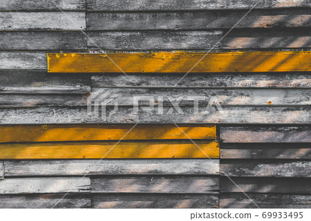 Old house wooden plate wall rustic and decompose. 69933495
