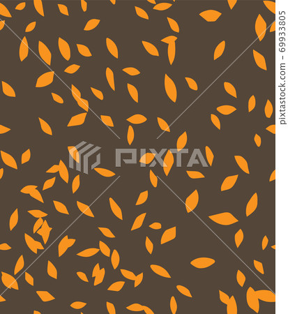 Falling leaves, autumn season foliage of trees seamless pattern Falling leaves, autumn season foliage of trees seamless pattern 69933805