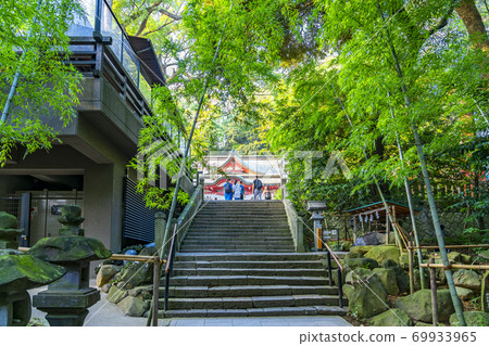 [靜岡縣]熱海市，通往久留宮神社的途徑 69933965