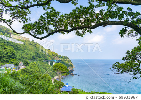 [Shizuoka Prefecture] Atami sea and cityscape 69933967