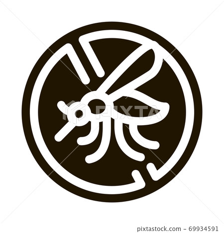 Anti-mosquito Icon Vector Glyph Illustration Anti-mosquito Icon Vector Glyph Illustration 69934591
