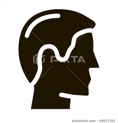 Man Silhouette Icon Vector Glyph Illustration Man Silhouette Icon Vector Glyph Illustration 69935161