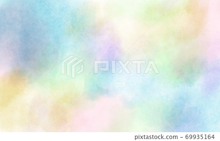 Pastel watercolor background material 69935164