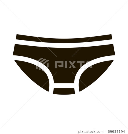 Midi Pants Icon Vector Glyph Illustration Midi Pants Icon Vector Glyph Illustration 69935194