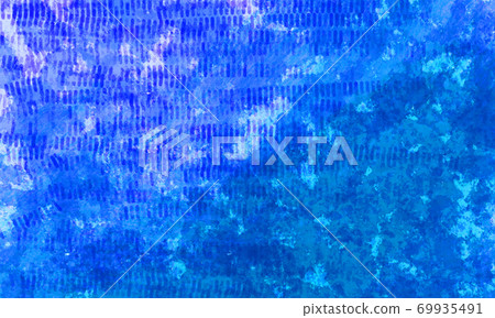 藍色水彩背景素材 藍色水彩背景素材 69935491