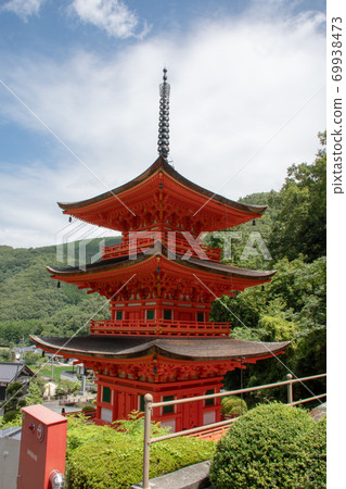 岡山縣歷史最悠久的木製佛塔,三層佛塔 岡山縣歷史最悠久的木製佛塔,三層佛塔 69938473