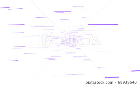 CG line Background material for multiple lines that spread randomly 69938640