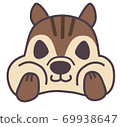 Cheek Tamugyutto Squirrel separately 69938647