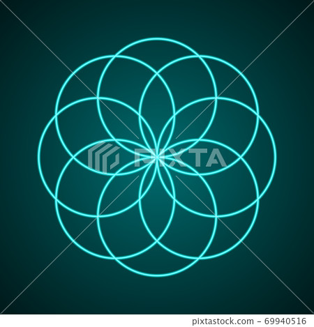 Sacred Geometry. Symbol of Harmony. Sacred Geometry. Symbol of Harmony. 69940516