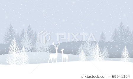 Happy Christmas greeting card 69941394