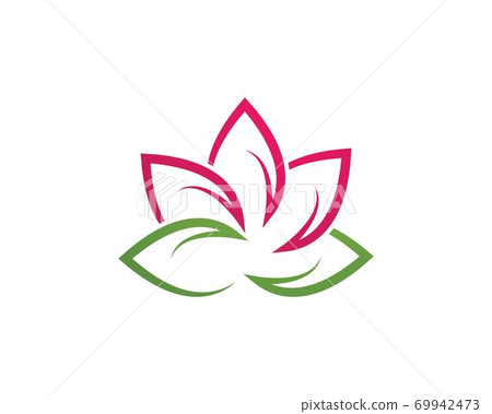 flowers design logo Template 69942473