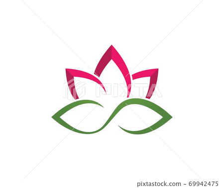 flowers design logo Template 69942475