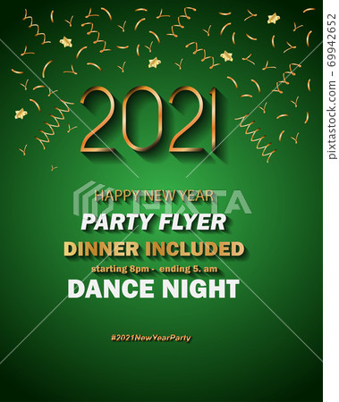 2021 Happy New Year background for your seasonal invitations, festive posters, greetings cards. 2021 Happy New Year background for your seasonal invitations, festive posters, greetings cards. 69942652