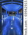 Itami Airport Blue Light Up LIGHT IT BULE 69942915