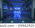 Itami Airport Blue Light Up LIGHT IT BULE 69942920