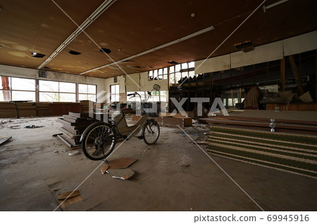 群馬縣安丘市東輕井澤公園遺址漁場遺址松田町被遺棄的酒店酒店被遺棄的日式旅館 69945916