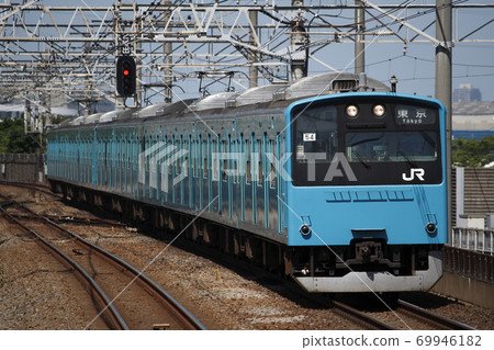 [JE] Keiyo Line Series 201 (Gensobu line/divisional formation) 69946182