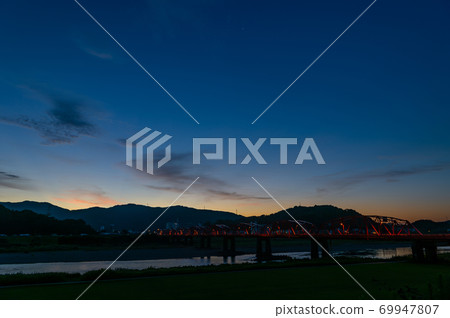 高知縣四萬十市四萬十川大橋（明月大橋） 69947807