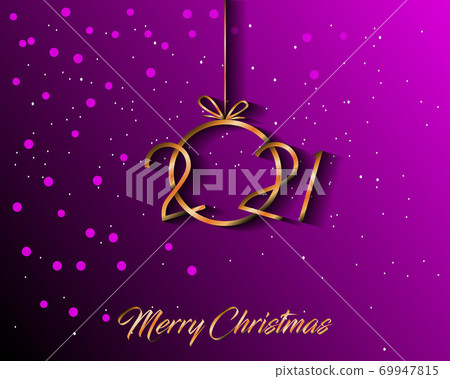 2021 Merry Christmas background. 2021 Merry Christmas background. 69947815