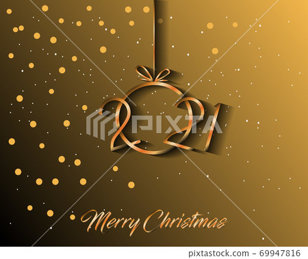 2021 Merry Christmas background. 2021 Merry Christmas background. 69947816